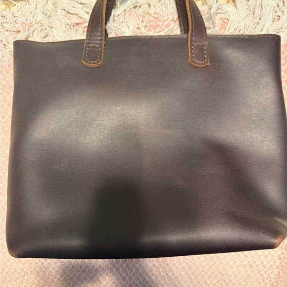 Portland Leather Mini Crossbody Bag - Brown - Picture 6 of 8